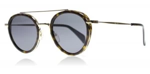 Celine 41424/S Sunglasses Dark Havana Gold ANT 49mm