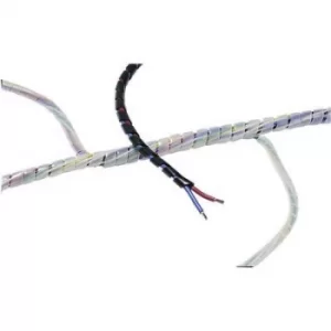 HellermannTyton 161-41001 SBPE1.5-PE-BK-30M Spiral Binding Cable Protection Black