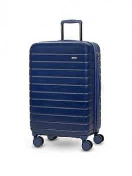 Rock Luggage Novo Medium 8-Wheel Suitcase - Navy