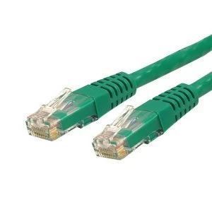 2 ft Cat 6 Green Molded RJ45 UTP Gigabit Cat6 Patch Cable 2ft Patch Cord