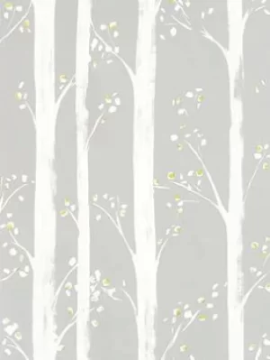 Arthouse Arthouse Pretty Trees Ochre/Grey Wallpaper