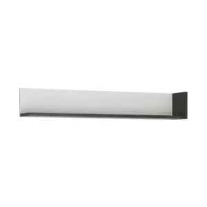 Furniture To Go - Zingaro Wall shelf 133cm in Grey and White - Slate Grey and Alpine White
