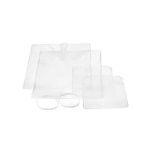 Masterclass - Silicone Food Cover 15cm & 25cm Set of 4