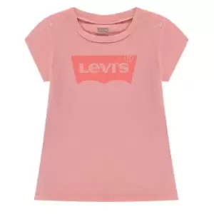 Levis 1st Batwing Logo T Shirt - Pink