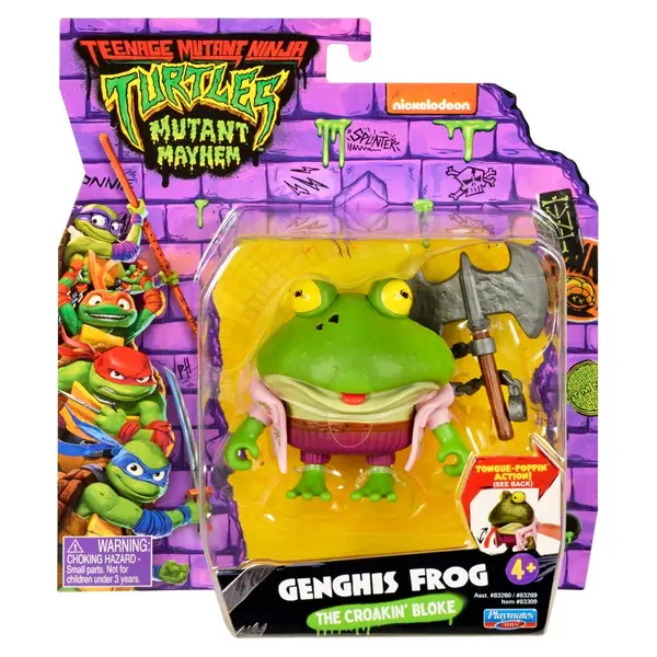 Teenage Mutant Ninja Turtles Movie Basic Figures Mutant Gengis Frog