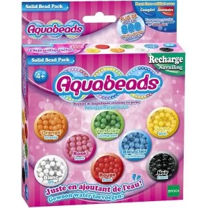 Aquabeads Multicoloured Solid Bead Pack