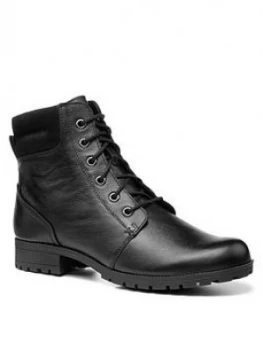 Hotter Blenheim Ankle Boots, Black, Size 3, Women