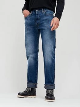 Levis 501&reg; Original Straight Fit Jeans - Vintage Wash, Vintage Wash, Size 32, Inside Leg Long, Men