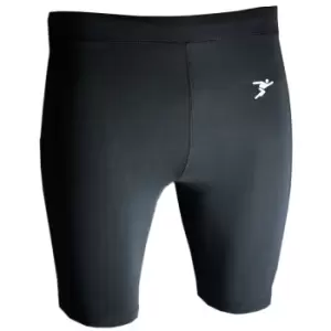 Precision Unisex Adult Essential Baselayer Sports Shorts (XL) (Black)
