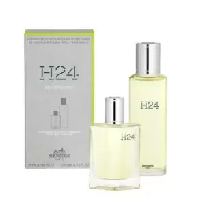 Hermes H24, Eau de Toilette and refill, 30ml + 125 ml - Clear
