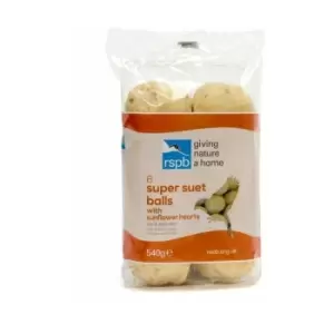 Rspb Fat Balls With Sunflower Hearts Pack 6 - 68493697