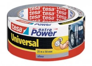 tesa Extra Power Duct Tape 50mmx25m Silver 56388 PK6