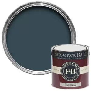 Farrow & Ball Estate Eggshell Paint Hague Blue - 2.5L
