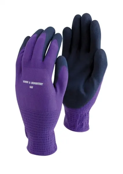 Town & Country Mastergrip Purple Gloves Small