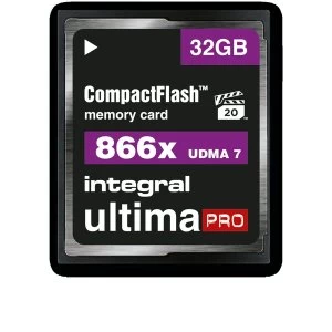 Integral 32GB Ultimapro Compact Flash Card 866X