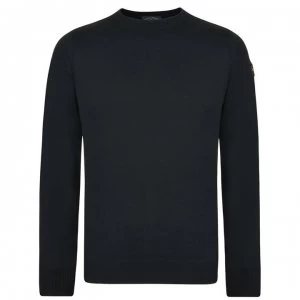 Paul And Shark Patch Sweatshirt - Black 011