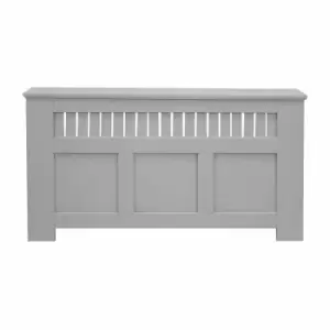 At Home Comforts Panel Painted Grey Radiator Cover Large