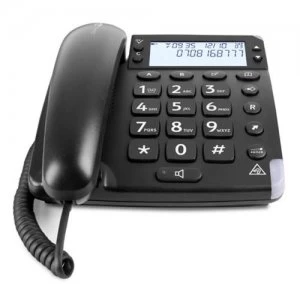 Doro Magna 4000 Analog telephone Black Caller ID