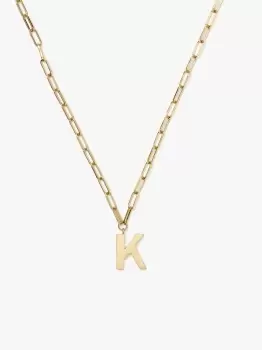 Kate Spade K Initial This Pendant, Gold, One Size