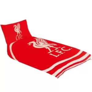 Liverpool FC Pulse Single Duvet Set (One Size) (Red)