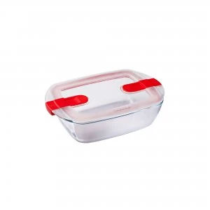 Pyrex Cook and Heat 2.6L Rectangular Dish and Lid