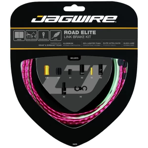 Jagwire Road Elite Link Brake Cable Kit Red