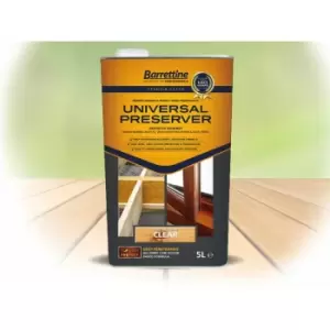 Barrettine Universal Wood Preserver - Clear - 5L