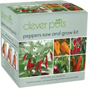 Wilko Clever Pots Petunia Sow and Grow Kit - Garden & Outdoor
