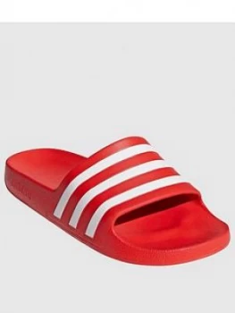 Adidas Adilette Aqua Slides - Red