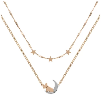 Radley Fashion Rose Gold Plated Necklace Dog& Jewellery