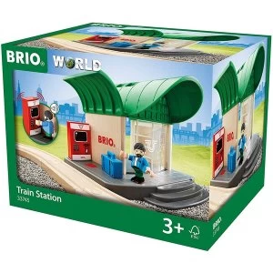 BRIO World Train Station Playset