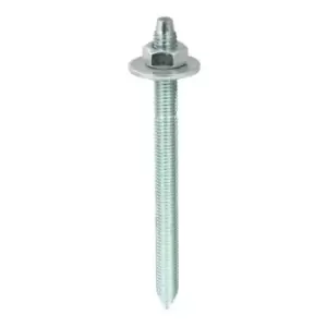 Galvanized Chemical Resin Anchor Bolt Threaded Rod Bar - Size M12x160mm - Pack of 5