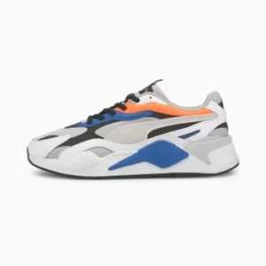 Mens PUMA Rs-X Prism Trainers, G Violet/White/Ultra Orange, size 9.5, Shoes