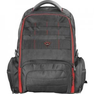 Trust Laptop backpack GXT 1250 Hunter Suitable for up to: 43,9cm (17,3) Red, Black