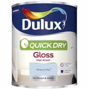 Dulux Quick Dry Mineral Mist Gloss High Sheen Paint 750ml