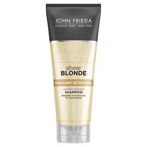 John Frieda Sheer Blonde HA Moisturising Shampoo 250ml