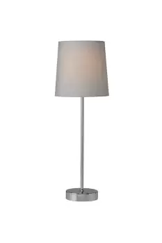 'Tall Stick' Table Lamp Grey