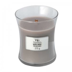 WoodWick Wood Smoke Medium Jar Candle 275g
