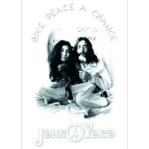 John Lennon - Give Peace a Chance Postcard