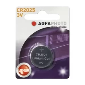 Agfaphoto CR2025 Lithium Battery (1 Pack)