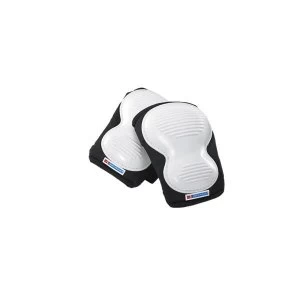 BBrand Protective Poly Ridged Knee Pads White
