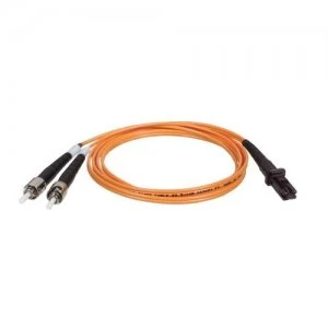 Tripp Lite Duplex Multimode 62.5/125 Fiber Patch Cable (MTRJ/ST) 1M (3-ft.)