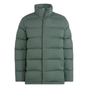 adidas Helionic Mid-Length Down Jacket Mens - Green