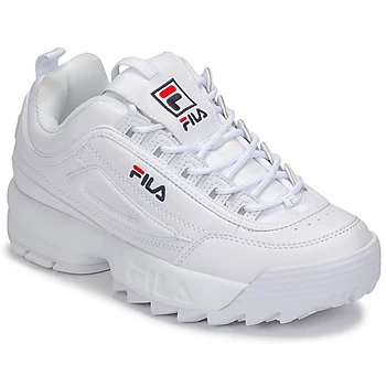 Fila DISRUPTOR LOW WMN womens Shoes Trainers in White,5,6,6.5,7.5,4,5,6,7.5