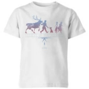 Frozen 2 Believe In The Journey Kids T-Shirt - White - 3-4 Years