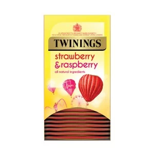 Twinings Strawberry and Raspberry Pack of 20 F14377