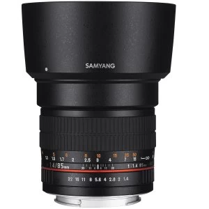 Samyang 85mm f1.4 AE Lens For Nikon Mount