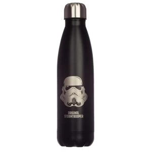 The Original Stormtrooper Reusable Stainless Steel Hot & Cold Thermal Insulated Drinks Bottle 500ml - Black