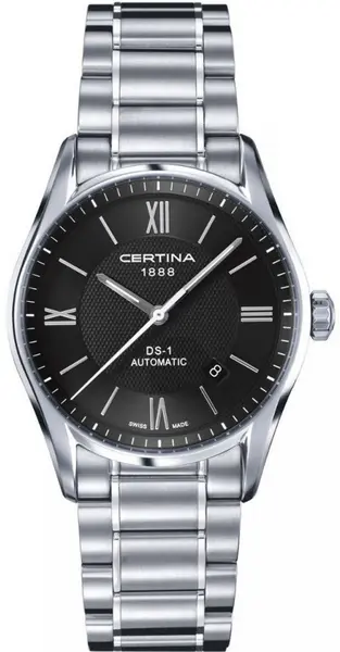 Certina Watch DS-1 Roman Automatic - Black