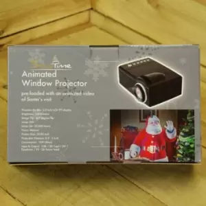 Mini Black Animated Christmas Window Projector